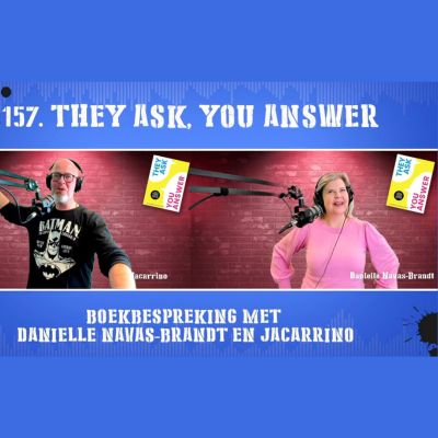 Podcast Boekenhelden met Danielle Navas-Brandt They Ask You Answer